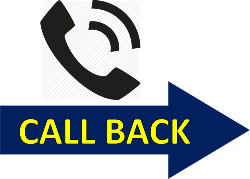 Call back sign